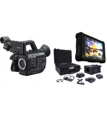 Sony PXW-FS5M2 4K XDCAM Super 35mm Compact Camcorder with Atomos Shogun Inferno and Atomos Shogun Accessory Kit