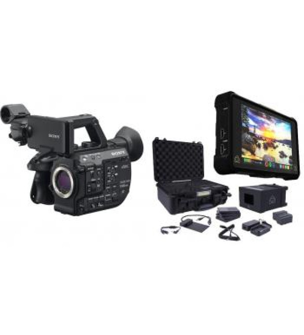 Sony PXW-FS5M2 4K XDCAM Super 35mm Compact Camcorder with Atomos Shogun Inferno and Atomos Shogun Accessory Kit