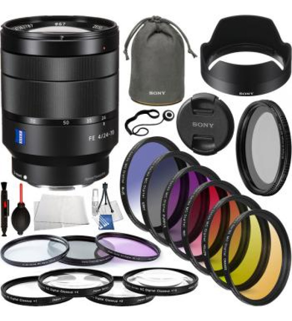 Sony Vario-Tessar T* FE 24-70mm f/4 ZA OSS Lens - SEL2470Z Extreme Lens Bundle