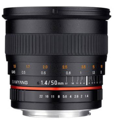 Samyang 50mm f1.4 AS UMC Lens - Nikon