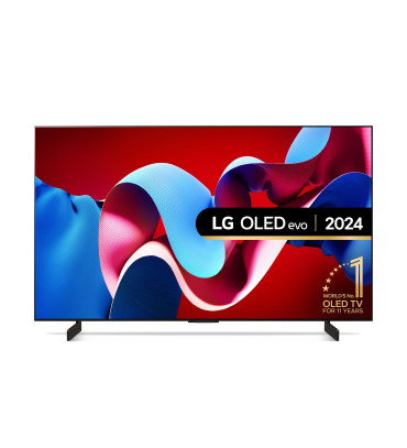 LG OLED42C44LA.AEK TV 106.7 cm (42") 4K Ultra HD Smart TV Wi-Fi Brown