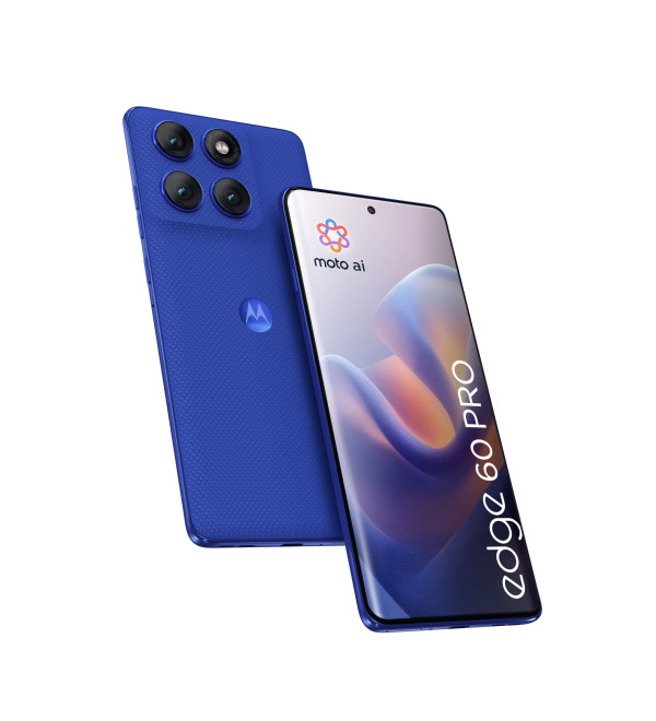 Motorola edge 60 pro 16.9 cm (6.67") Dual SIM Android 15 5G USB Type-C 12 GB 512 GB 6000 mAh Blue