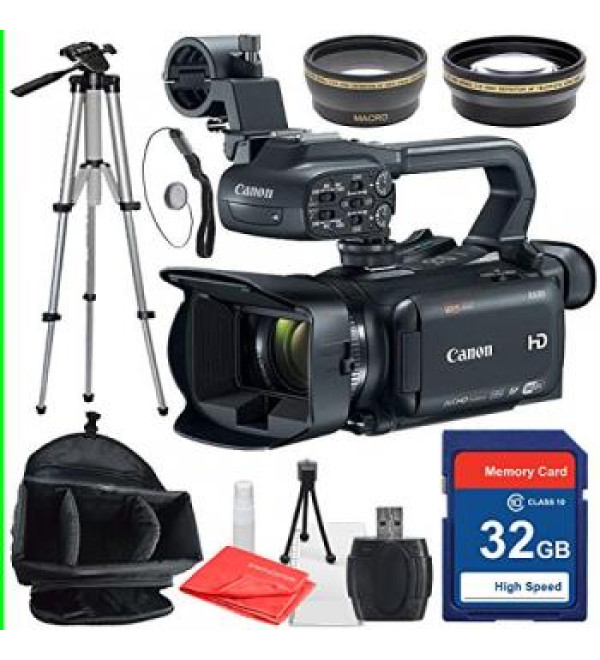 Canon XA30/XA30E Professional Camcorder + Accessory Bundle (PAL)
