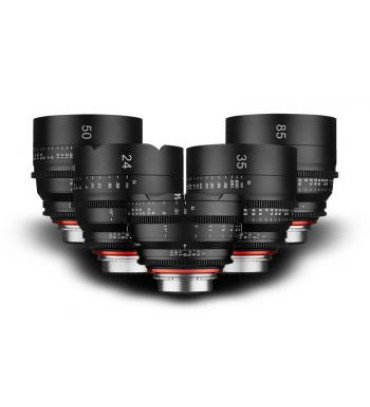 XEEN PRO SET Lens for Sony E (NEX) 14,24,35,50, 85mm T1.5 Lenses