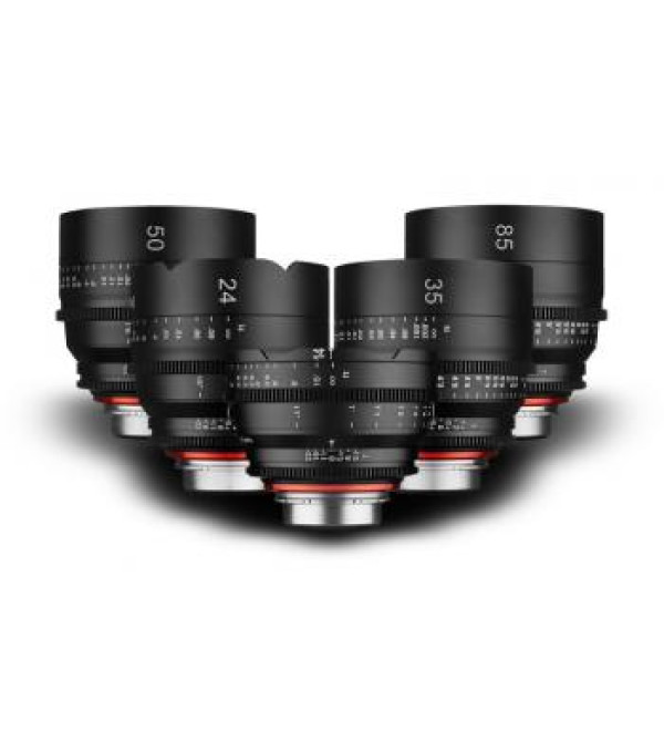 XEEN PRO SET Lens for Canon EF Mount 14,24,35,50, 85mm T1.5 Lenses