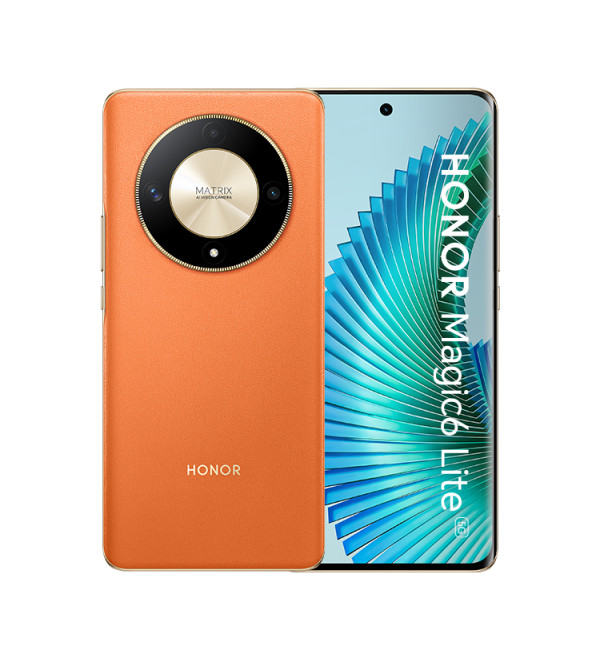Honor Magic6 Lite 5G 17.2 cm (6.78") Dual SIM Android 13 USB Type-C 8 GB 256 GB 5300 mAh Orange