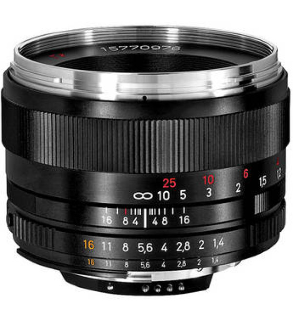 Zeiss Planar T* 50mm F/1.4 ZF.2 Lens for Nikon F-Mount Cameras